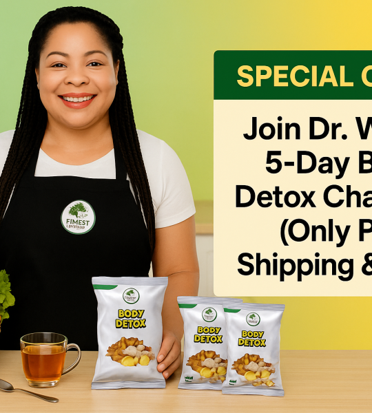 SPECIAL OFFER: Join Dr. Wint’s 5-Day Body Detox Challenge (Only Pay Shipping & Tax!)