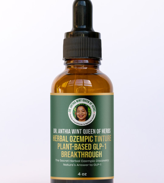 Dr Anthia Wint Queen of Herbs  Herbal Ozempic Tinture Plant-Based GLP-1 Breakthrough
