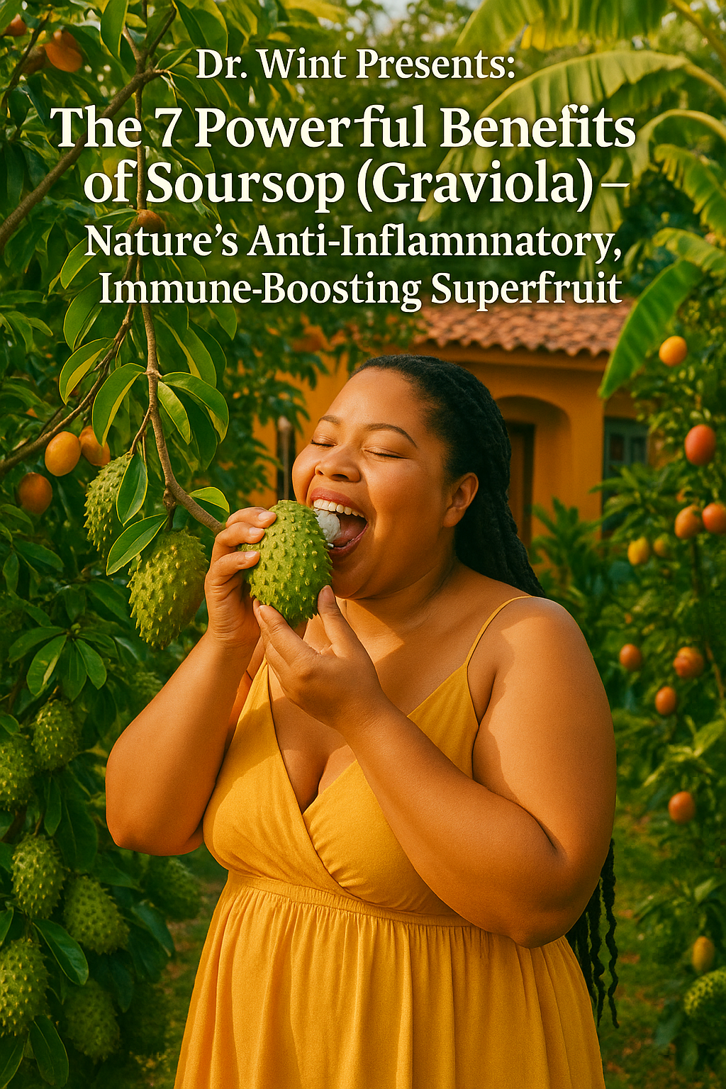 The Powerful Benefits of Soursop (Graviola): Nature’s Anti-Inflammatory, Immune-Boosting Superfruit