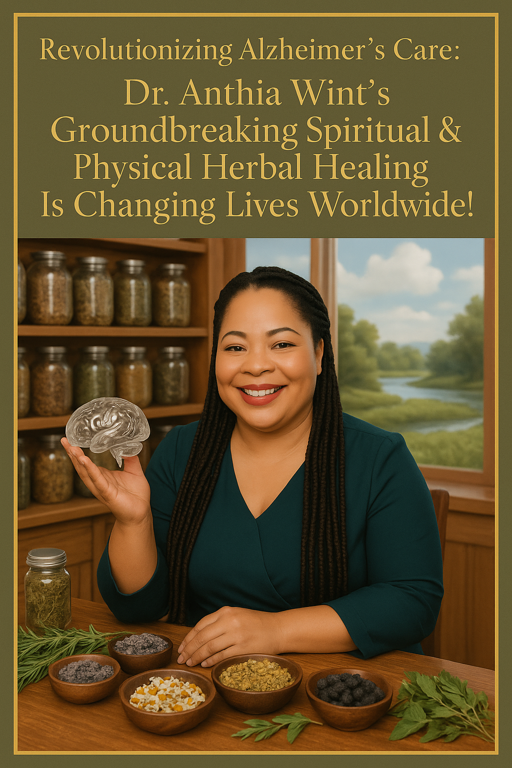 Revolutionizing Alzheimer’s Care: Dr. Anthia Wint’s Groundbreaking Spiritual & Physical Herbal Healing Is Changing Lives Worldwide!