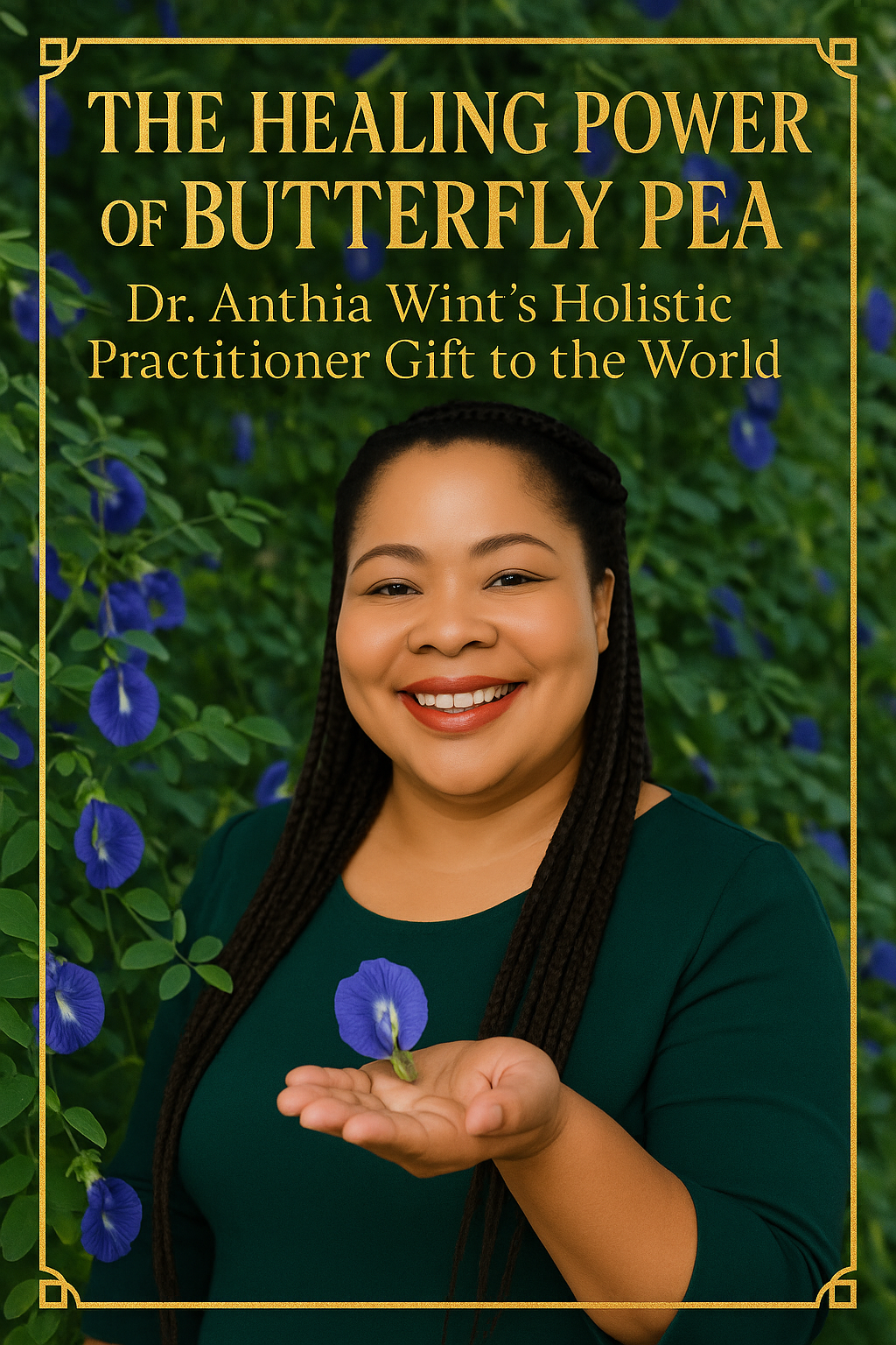 The Healing Power of Butterfly Pea: Dr. Anthia Wint’s Holistic Practitioner Gift Of Healing to the World.