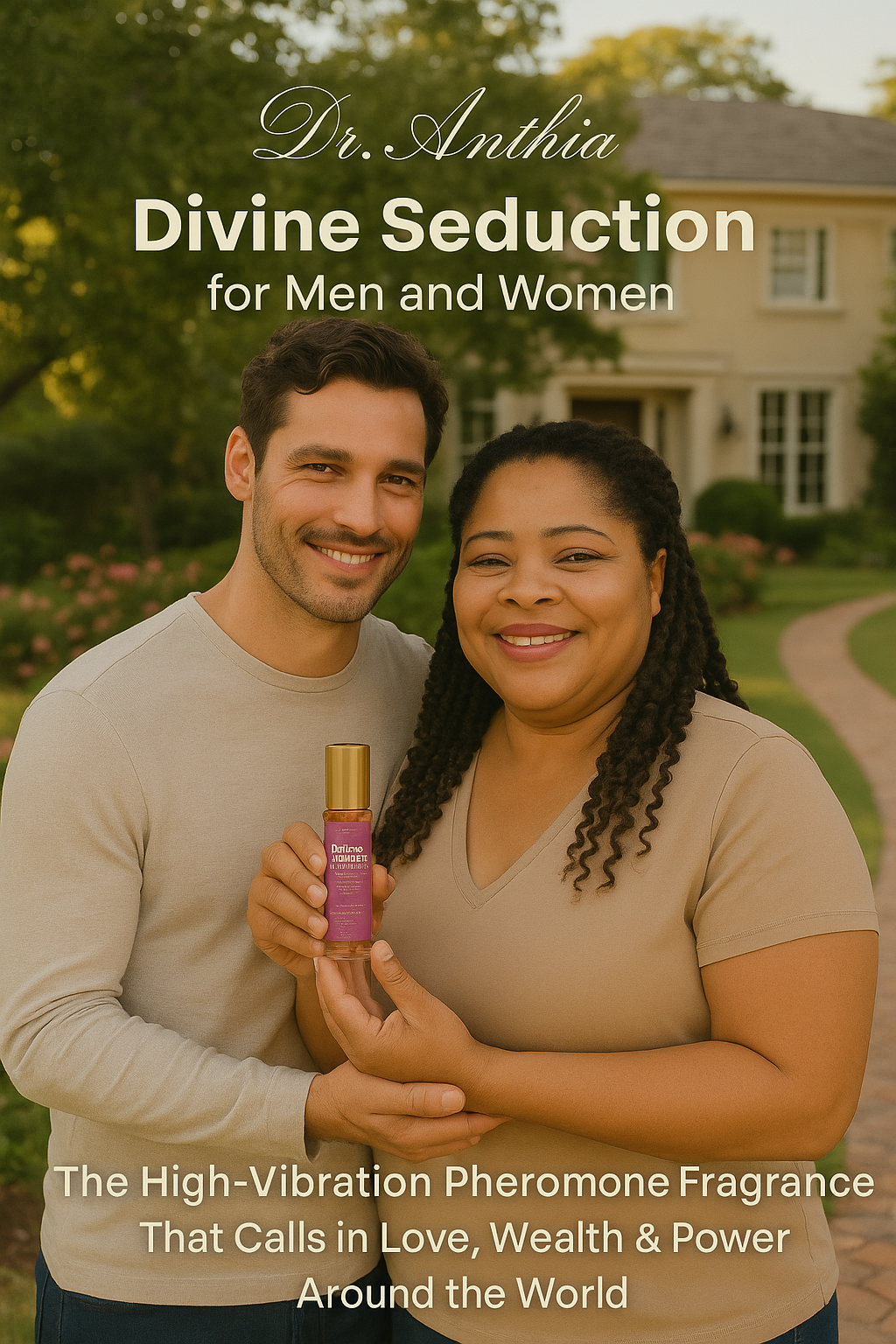 Dr. Anthia Divine Seduction: The High-Vibration Pheromone Fragrance Designed For Men & Women To Magnetize Love, Wealth & Power Worldwide
