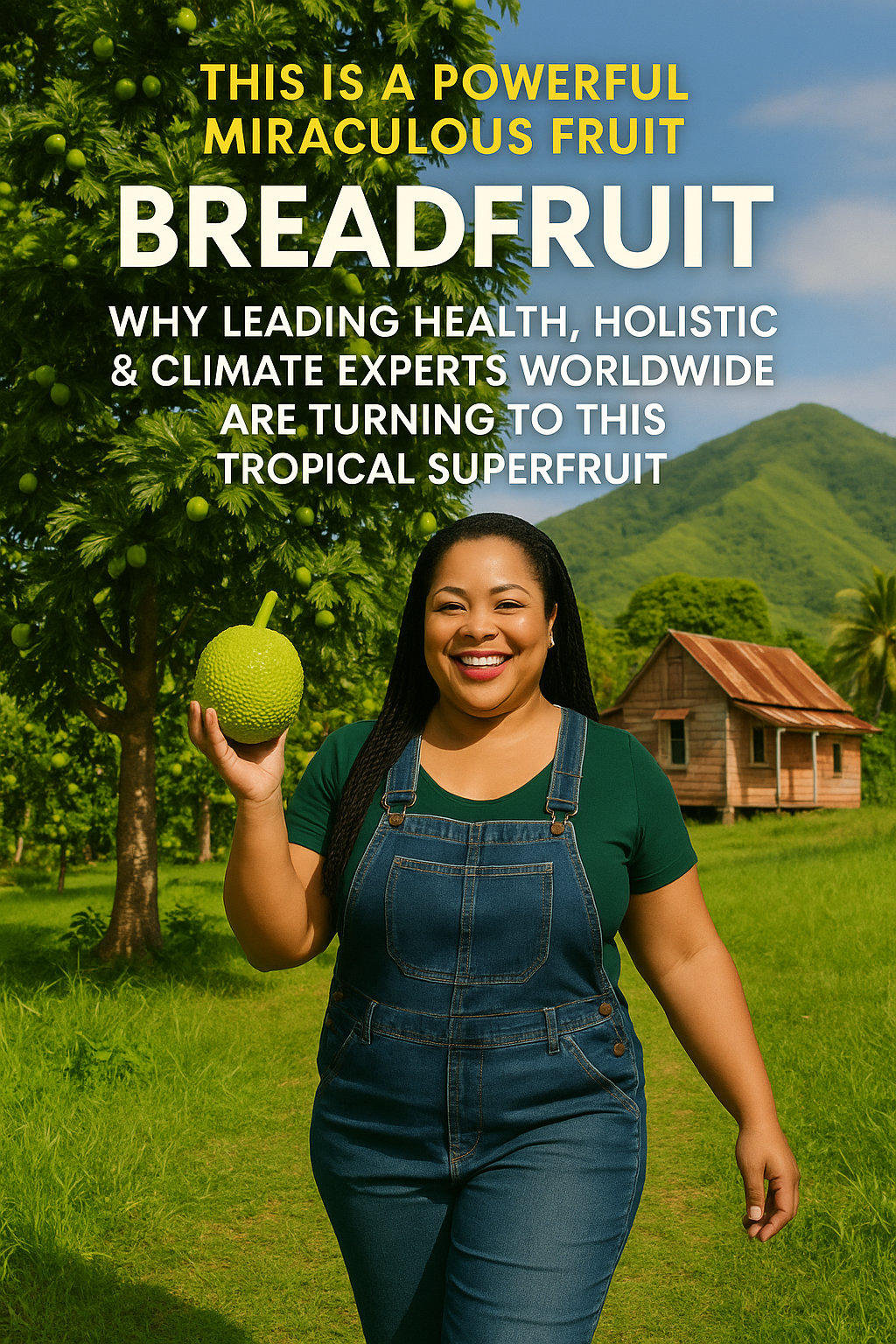 "This is a powerful Miraculous fruit Breadfruit: Why Leading Health & Climate Experts Worldwide Are Turning to This Tropical Superfruit"