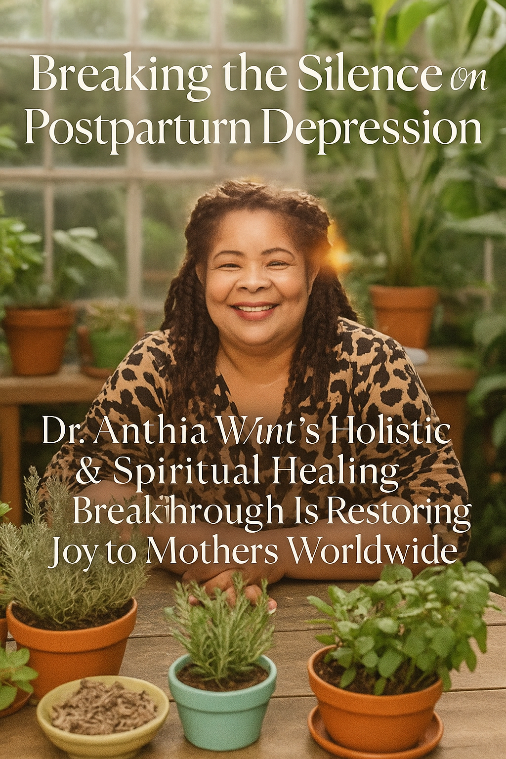 “Breaking the Silence on Postpartum Depression Dr. Anthia Wint’s Holistic & Spiritual Healing Breakthrough Is Restoring Joy to Mothers Worldwide
