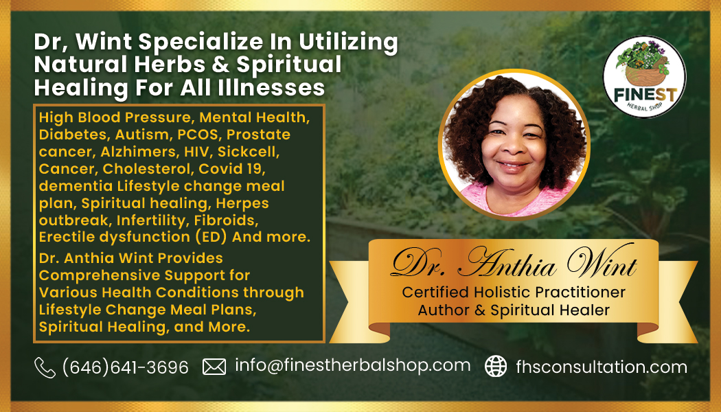 Group Herbal Healing Subscription Plan  By Dr. Anthia Wint, Holistic Practitioner & Spiritual Healer